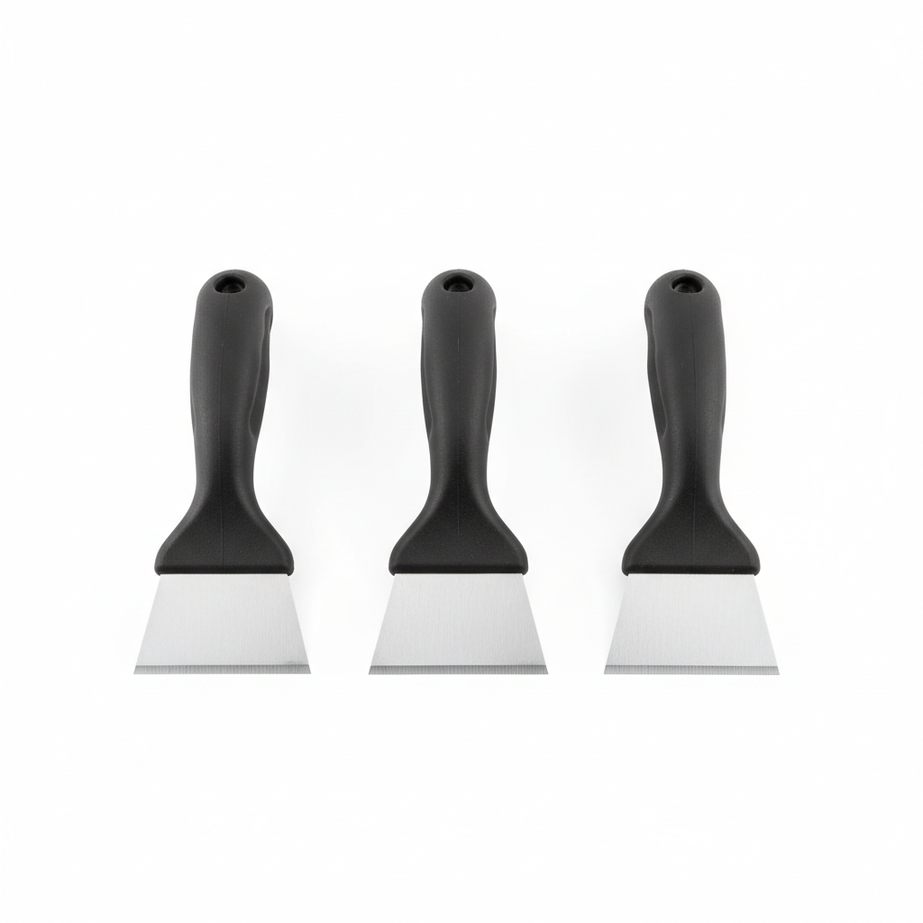 Heavy-Duty Scraper Set — 3 Sizes