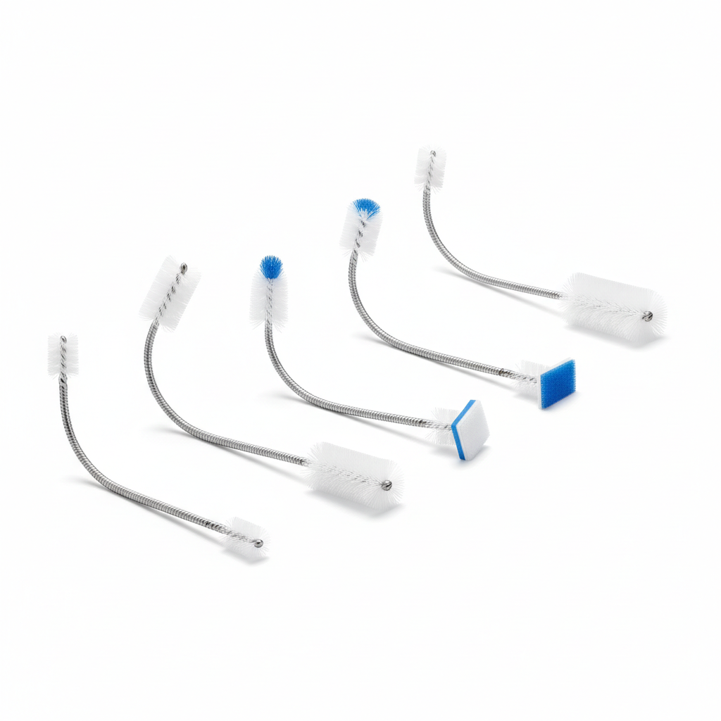 Pipe Cleaning Brush Kit — 6 Brushes